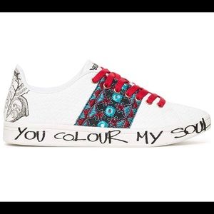 Desigual women shoes US 7.5. COSMIC_EXOTIC_TROPICA